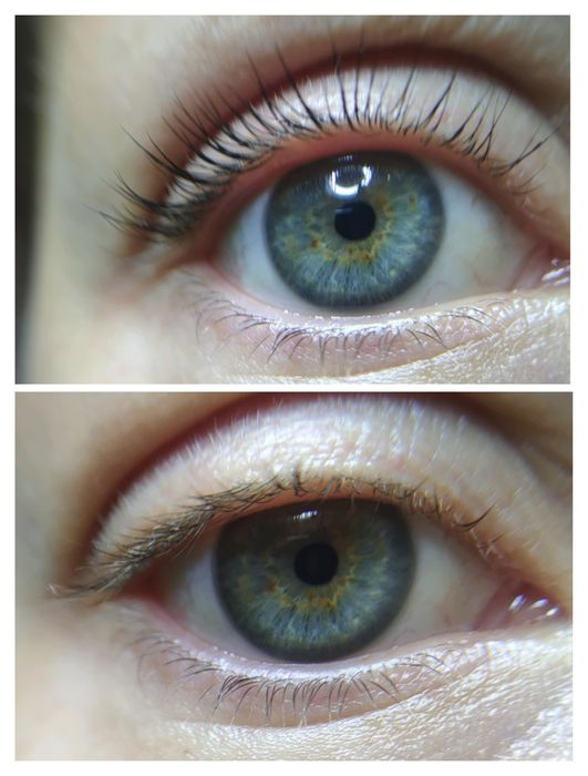 Ламинирование ресниц, ламінування вій