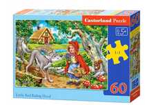 Puzzle 60 Elementów. Czerwony Kapturek