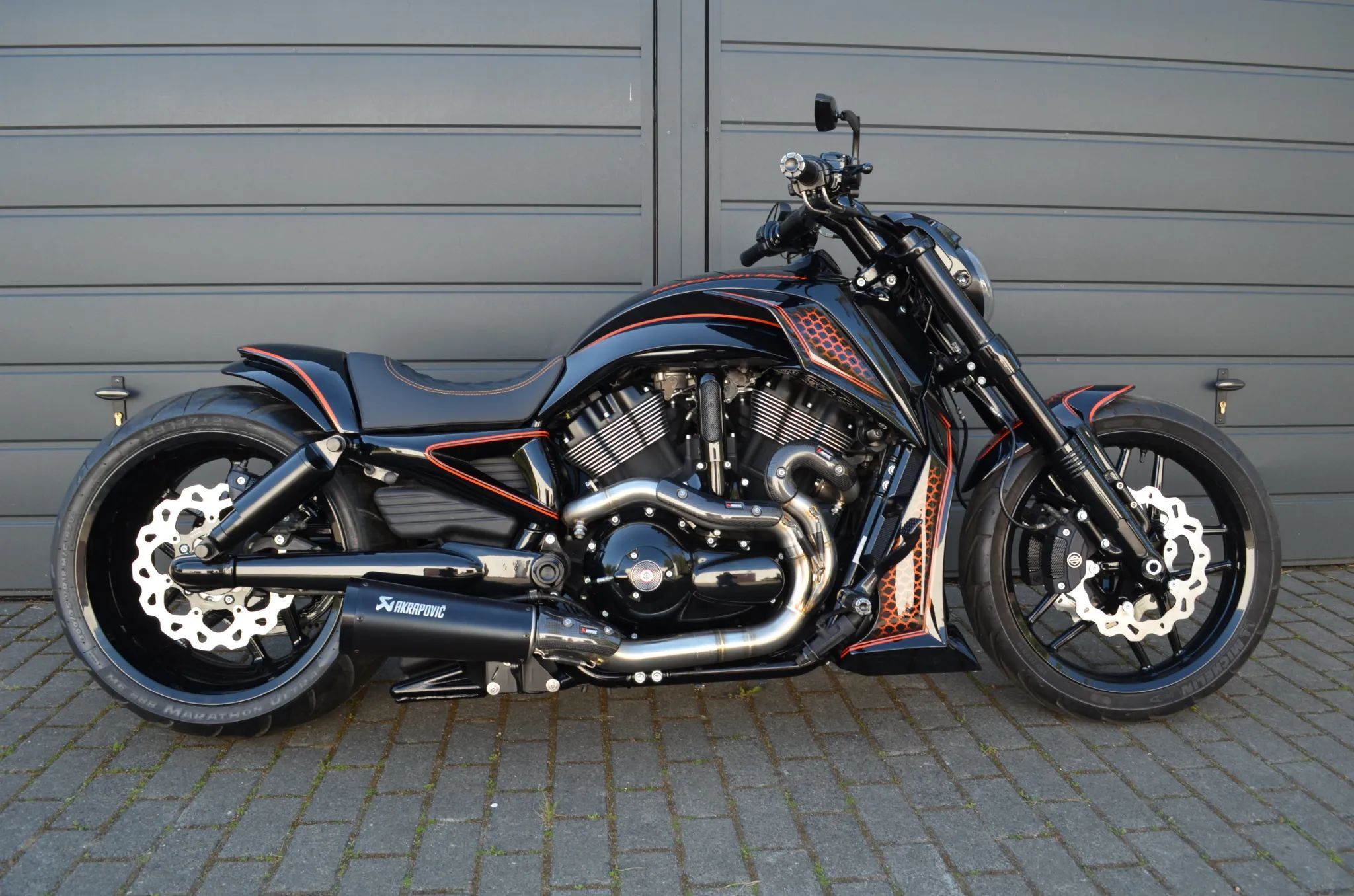 Harley-Davidson V-Rod Night Rod Custom Tuning Koło 300mm Niepowtarzalny - MotoKutno ! !