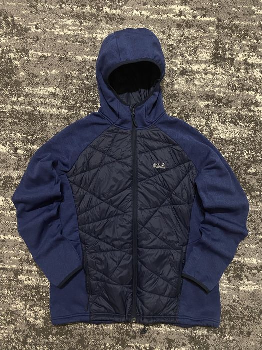 Куртка Jack Wolfskin Л-ХЛ розміру Синього кольору Gore tex