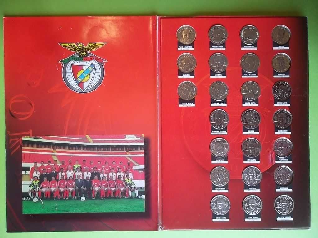 Medalhas do Benfica - colecção completa