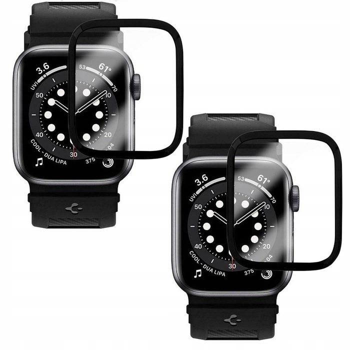 2X Szkło Hartowane Do Apple Watch 4 5 6 Se 40Mm Zestaw Szybka