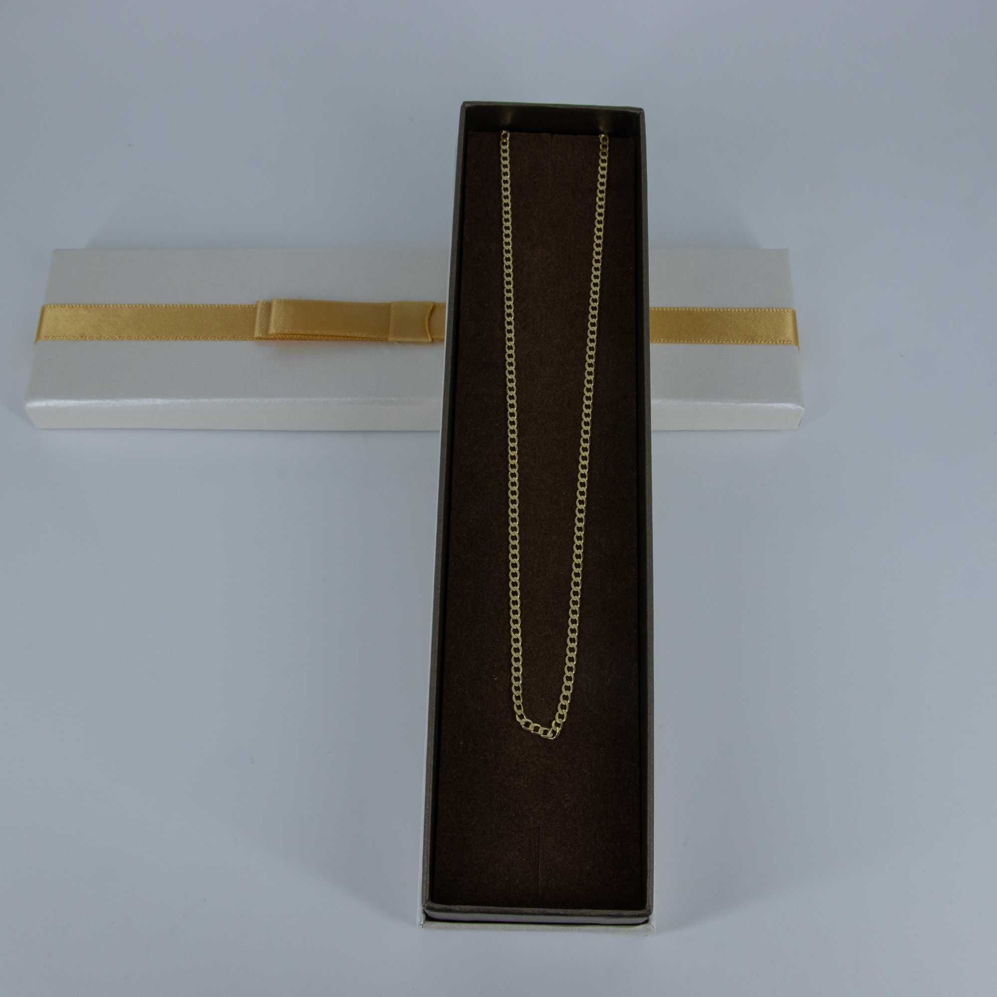 złoty łańcuszek 585 5,47 gram 60cm Pancerka Nowa PEŁNA WYSYŁKA GRATIS