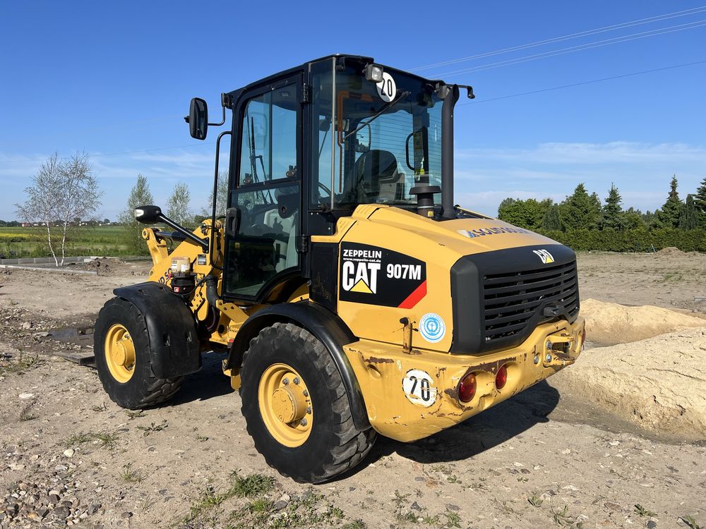 Ladowarka Cat 907M  bez DPF!centralne smarowanie! 8 volvo l30 jcb H2 6