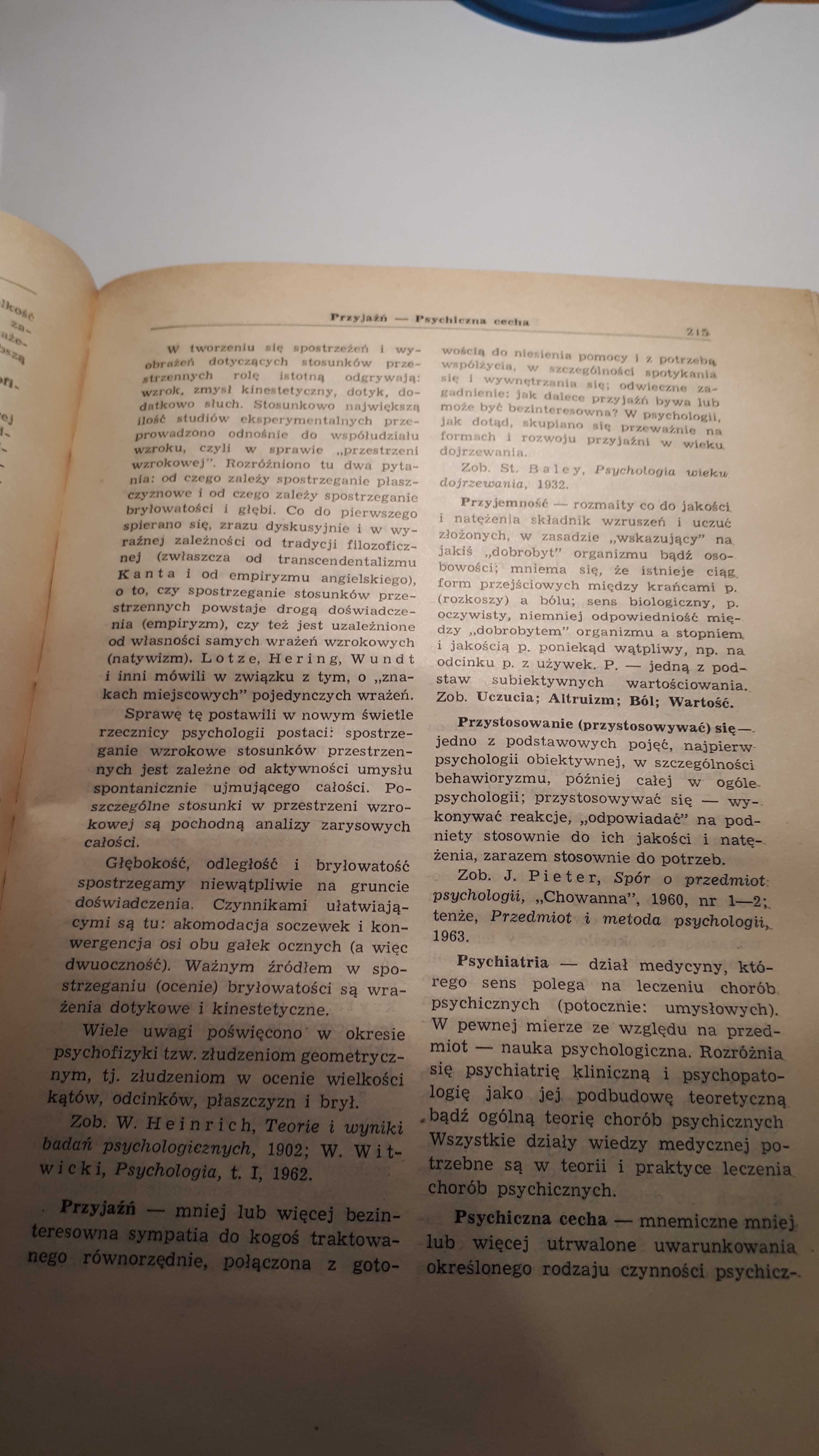 Słownik psychologiczny Józef Pieter