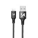 Wozinsky Kabel Przewód Usb - Lightning 2,4A 1M Czarny (Wuc-L1B)