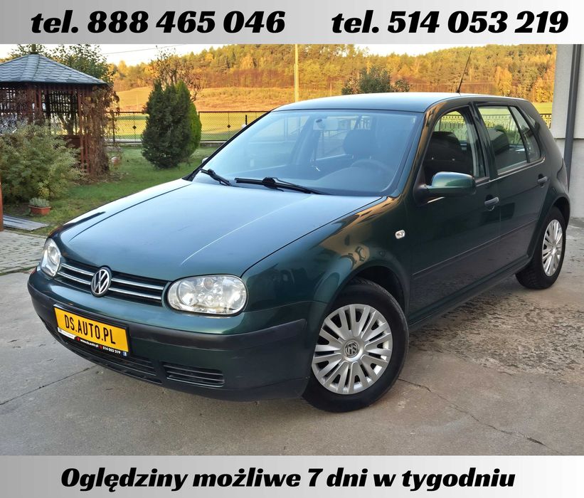 VW Golf IV • benzyna • 2002 • 5 drzwi • sprawna KLIMA • z Niemiec