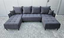 Narożnik z funkcją spania na co dzień CLOUD. Kanapa wersalka sofa