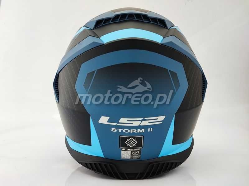 HIT! Kask z Blendą i Pinlockiem LS2 FF800 Storm 2 RACER Mat Blue