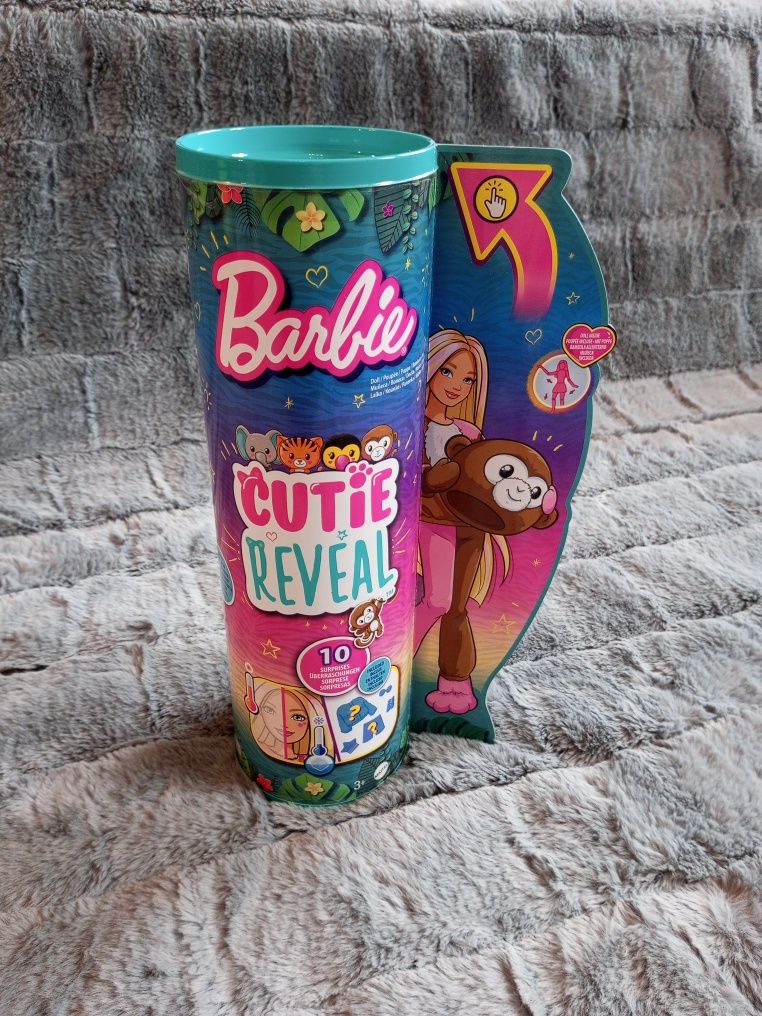 Barbie Cutie Reveal Dżungla Małpka