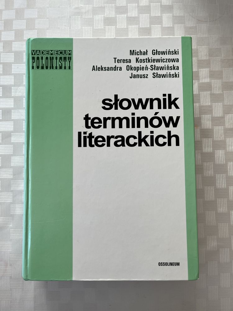 Słownik terminów literackich