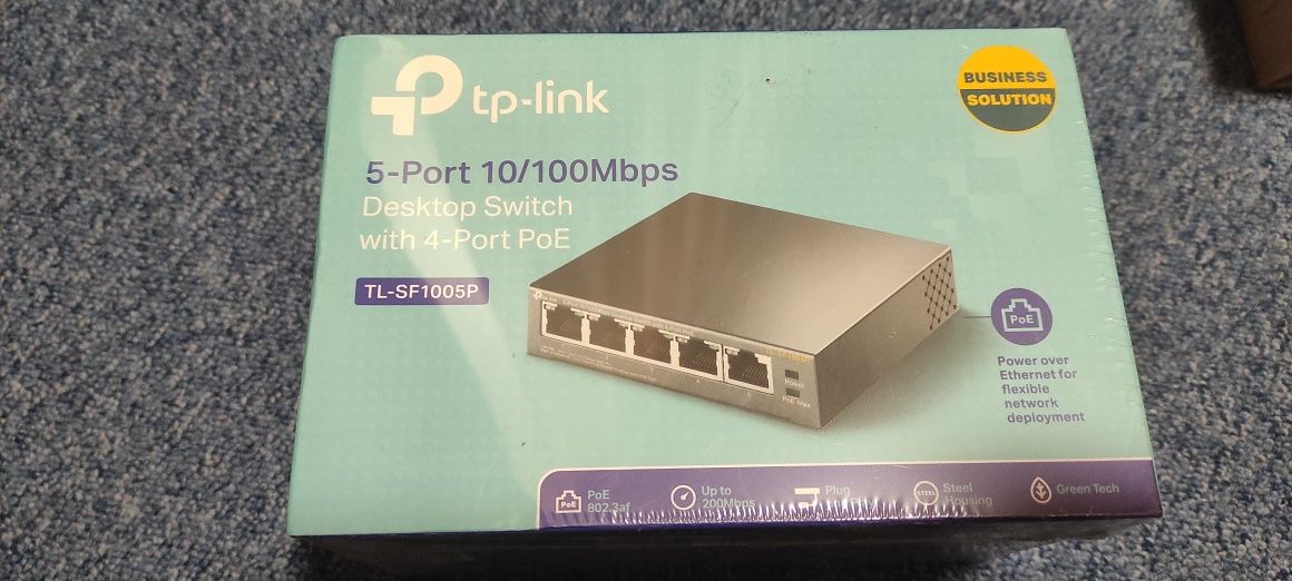 Комутатор TP-LINK TL-SF1005P (TL-SF1005P). Ver1.0