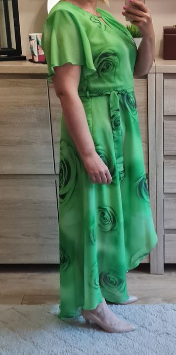 Nowa Sukienka letnia wizytowa na komunię, wesele, przyjęcie