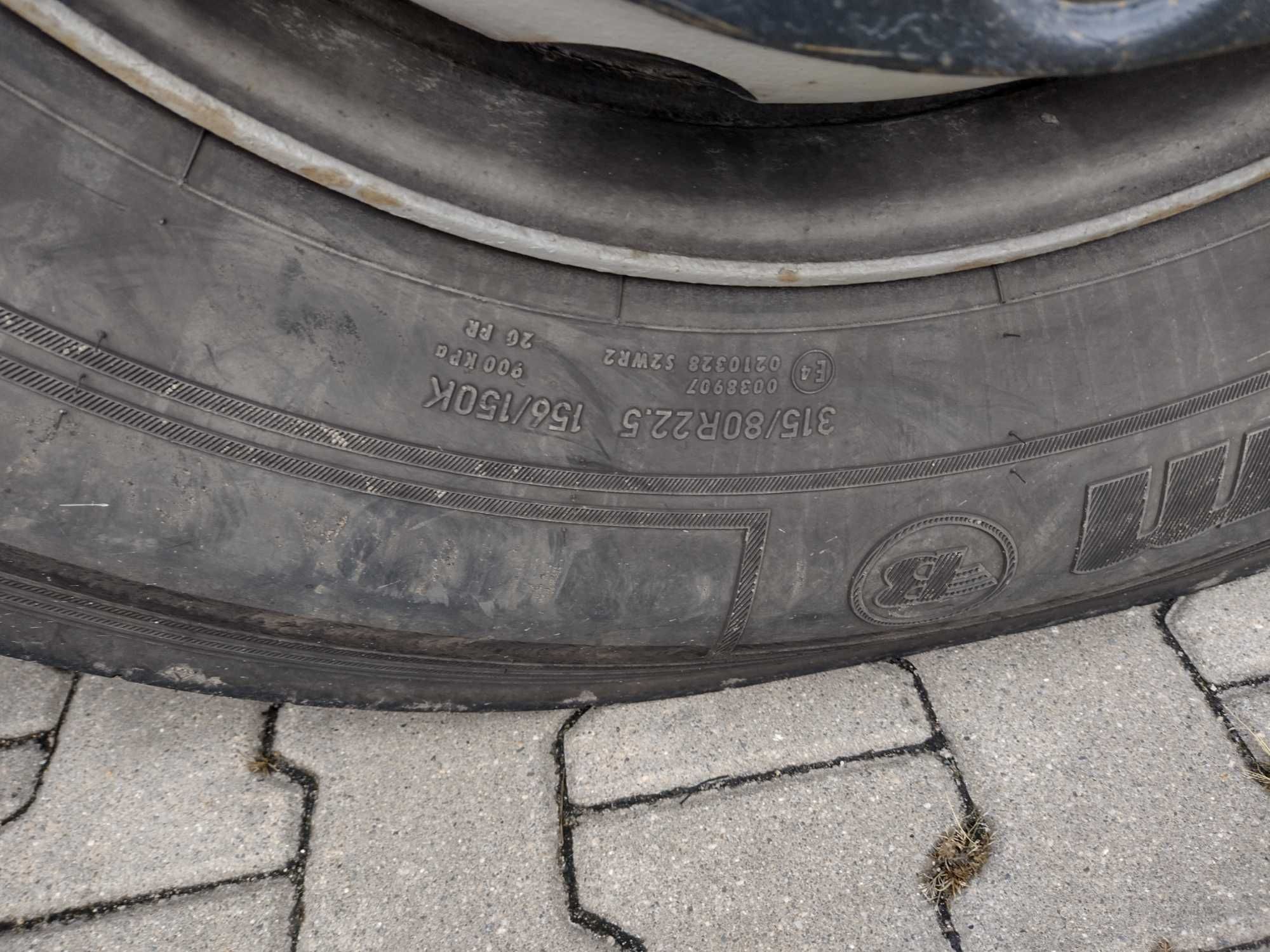 315/80/22,5  przód/prowadząca   barum bf 200 mixed JAK NOWE