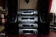 Super Wieża Technics SA-EH790 z MP3, 2 x 100W+ 1 x 80W+ 2 x 40W 360RMS