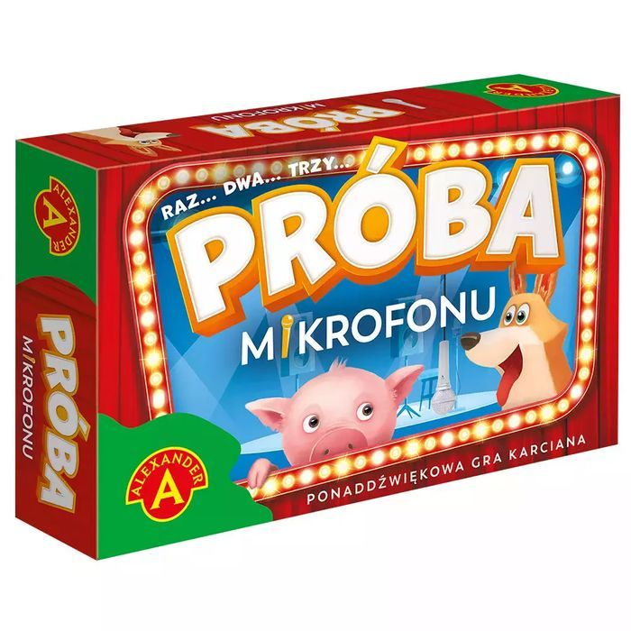 Próba mikrofonu. Alexander