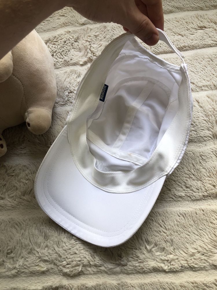 REEBOK One Size Cap 5 Panel пятипанелька кепка белая летняя мужская ун