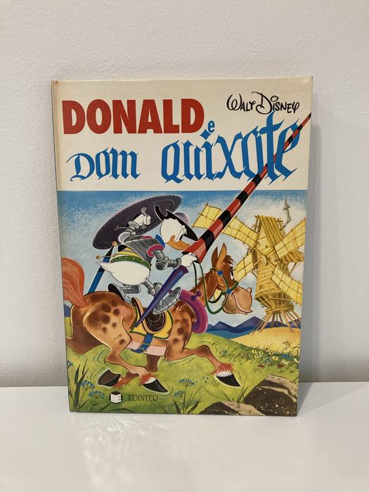 Livro Donald e Dom Quixote, de Walt Disney