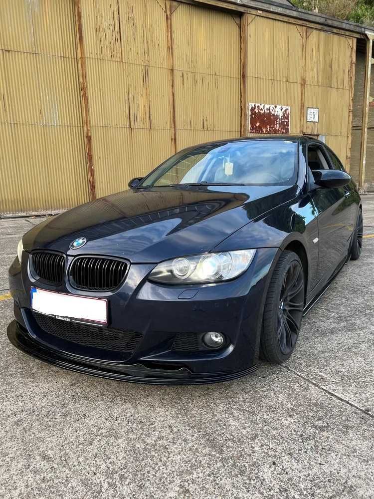 Dokładka Zderzaka Splitter BMW E92 E93 PRE CZARNY POŁYSK / CARBON