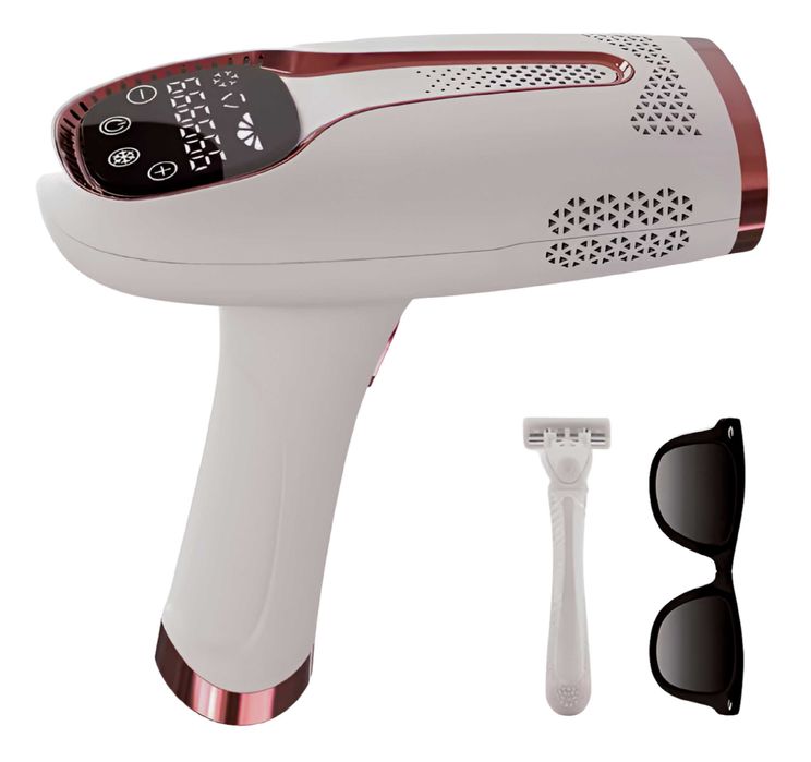 Depilator IPL do włosów ciała nóg laserowy bezbolesny chłodzenie