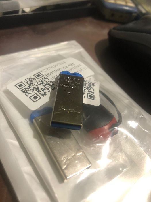 Картрідер USB для карт пам"яті microSD