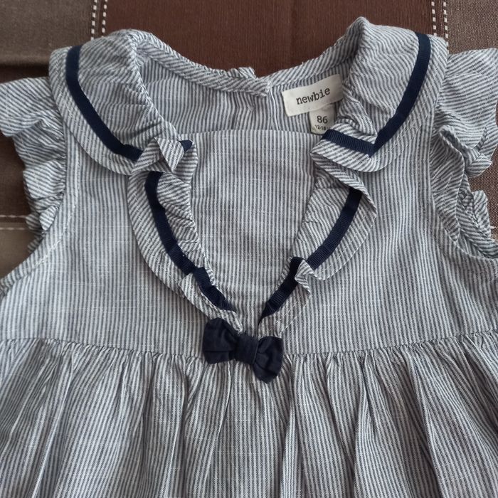 Sukienka newbie z bloomersami, styl marynarski, R. 86