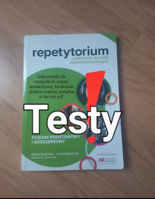 Repetytorium macmillan angielski. Pomoce do tej książki.