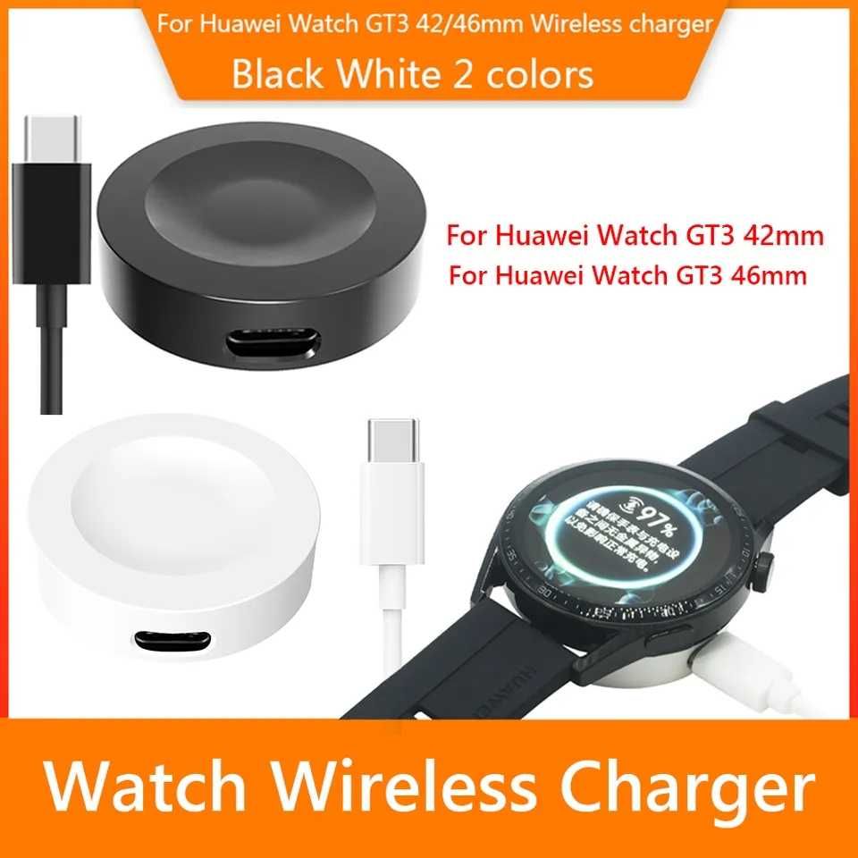 Carregador usb com cabo para relógio huawei gt3 42mm 46mm relógio