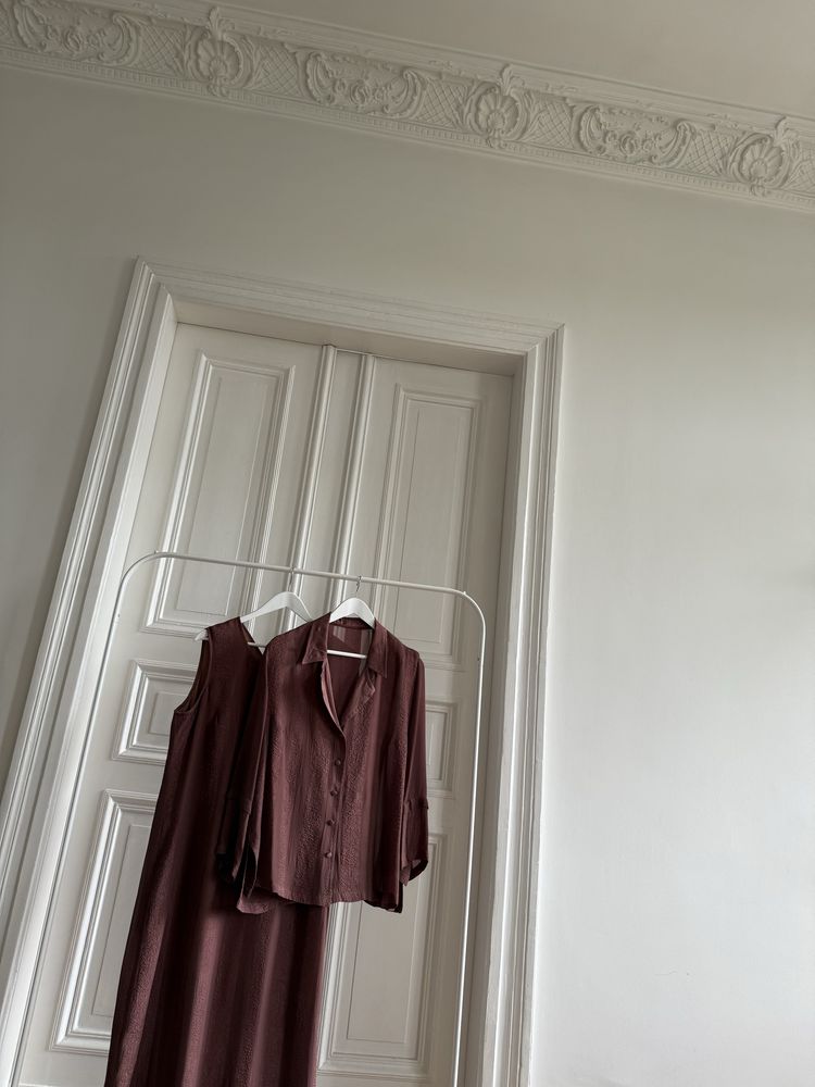 Vintage Fani Silk Set - komplet z jedwabiu