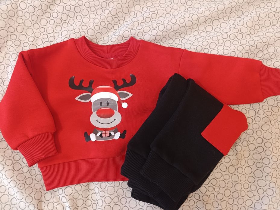 Костюм на флісі 74 новорічний