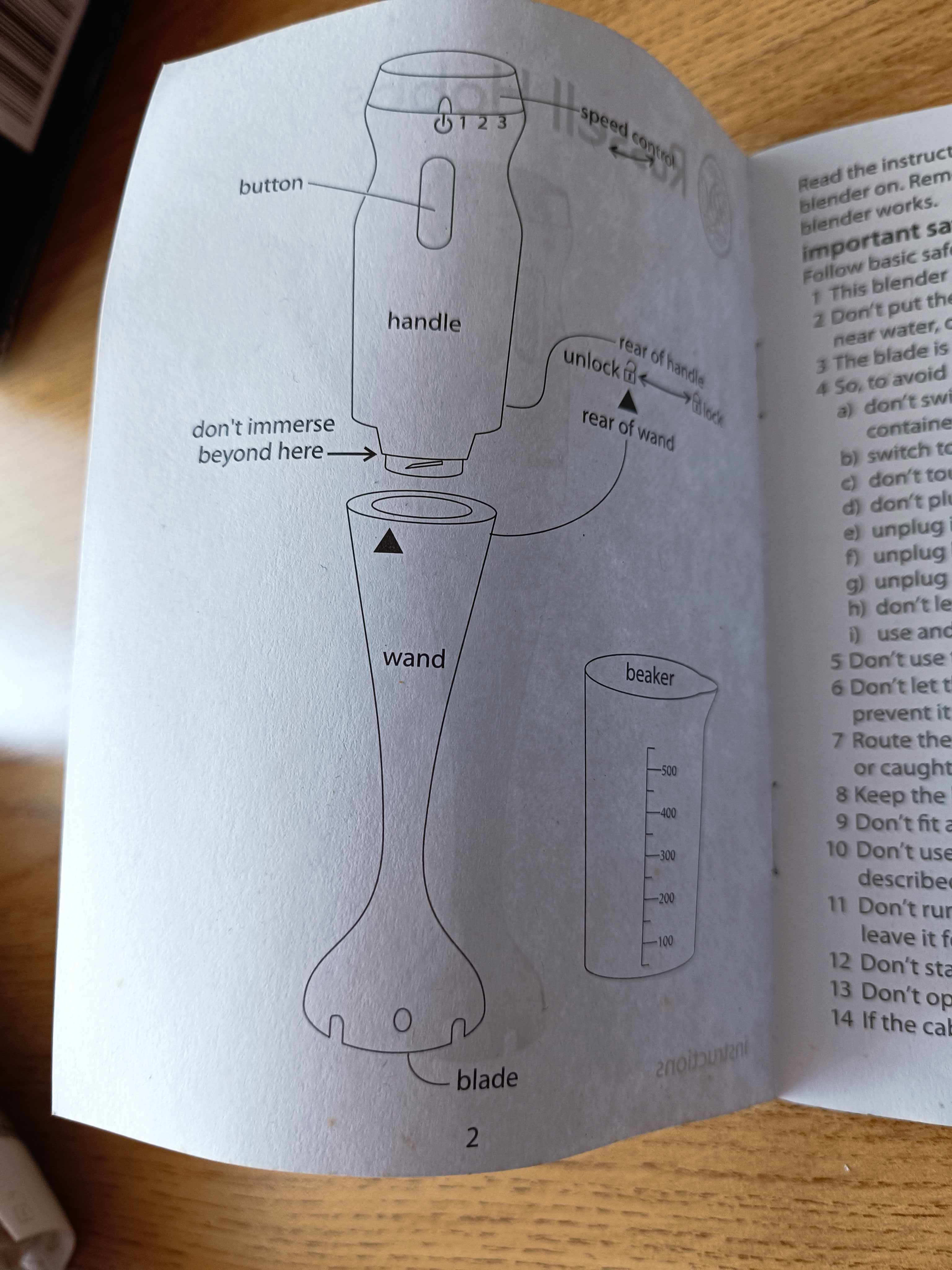 Blender ręczny Russel Hobbs