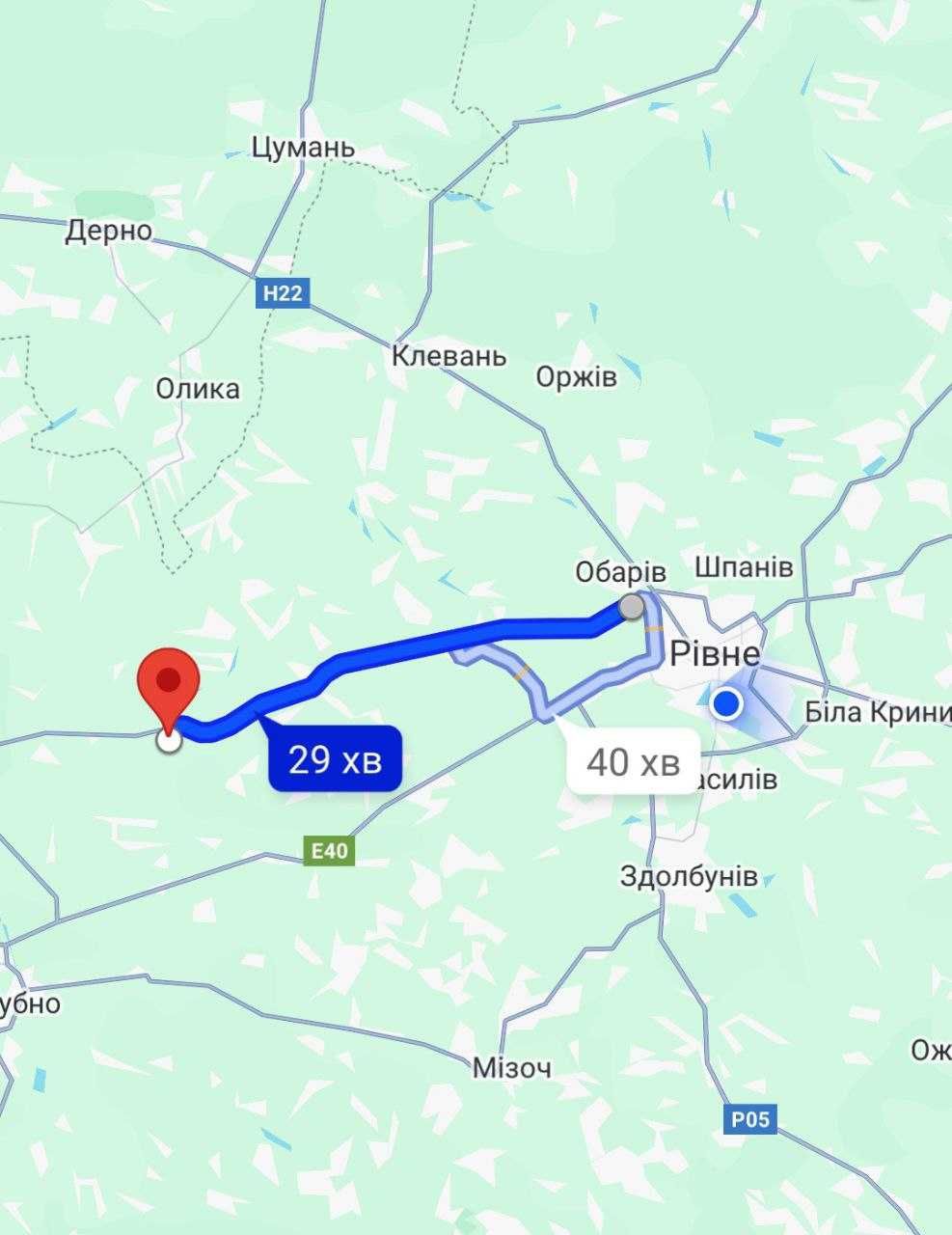 Земельна ділянка в Радові