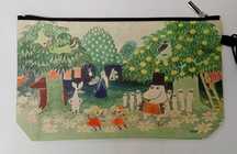 Torebka saszetka kosmetyczka piórnik moomin Muminki