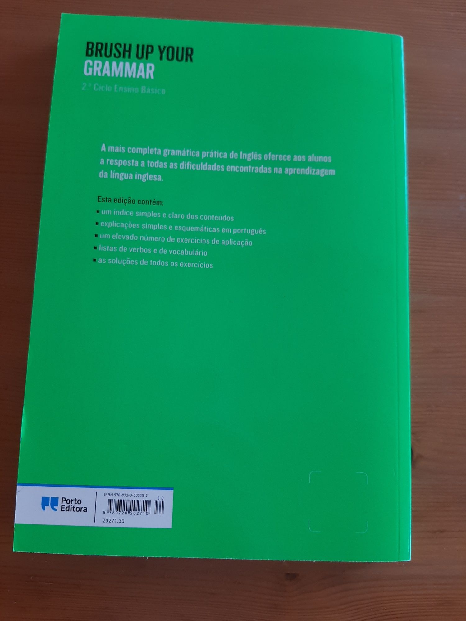 Brush Up You Grammar Gramática de Inglês 5⁰/6⁰Ano Porto Editora Excele