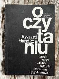 O czytaniu. Ryszard Handke