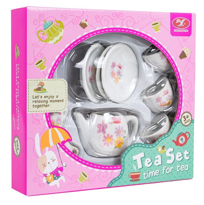 Ceramiczny Zestaw Do Herbaty Kwiatki