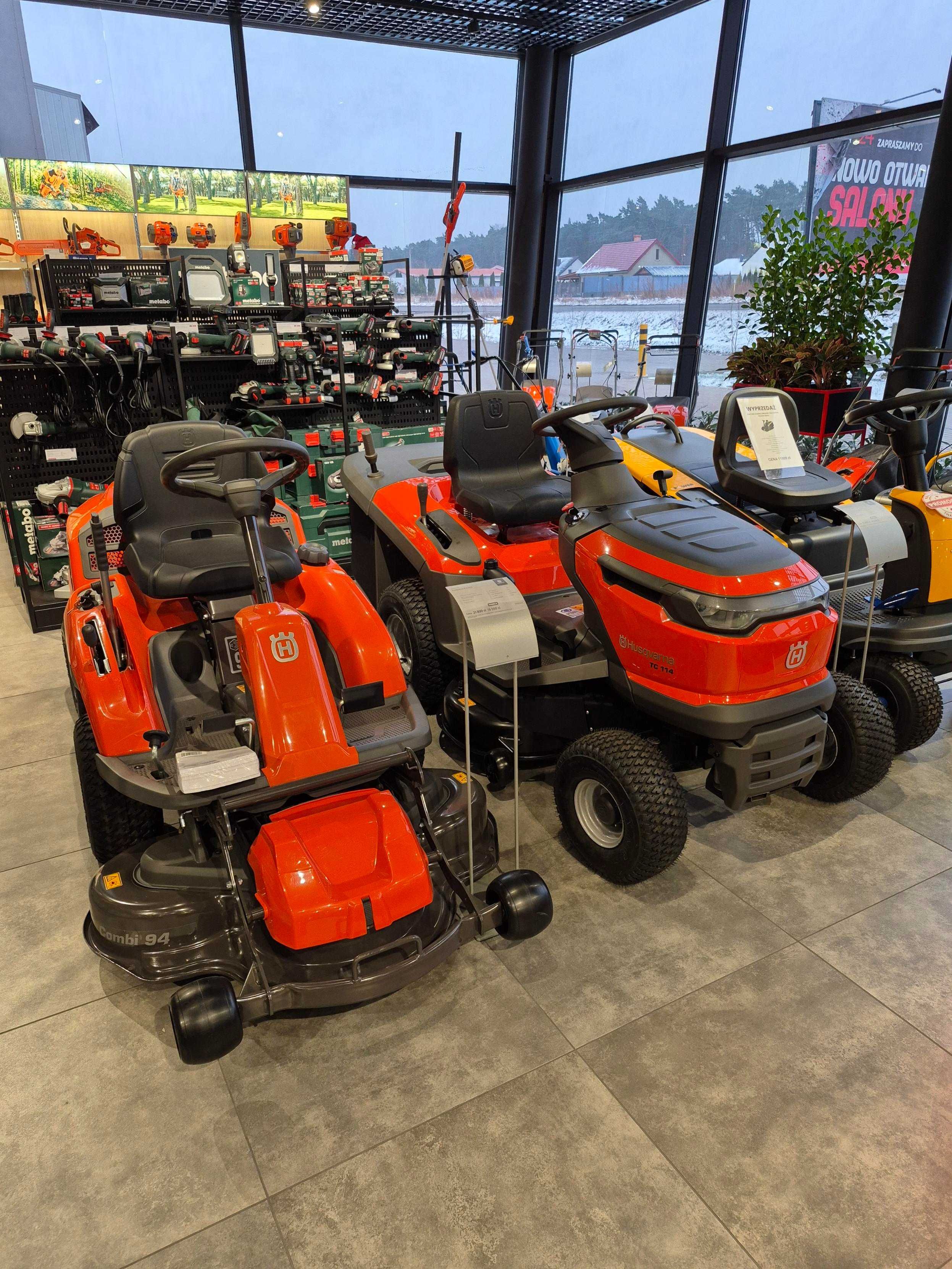 Traktor Husqvarna TC 114 traktorek ogrodowy