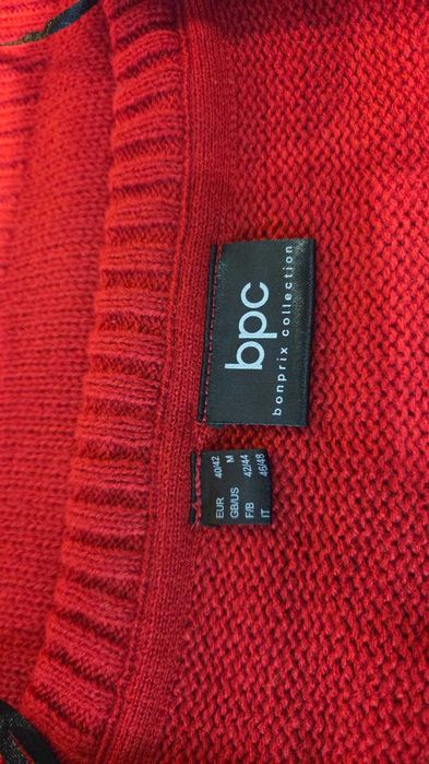 Sweter świąteczny r. 40 / 42  choinka pompony