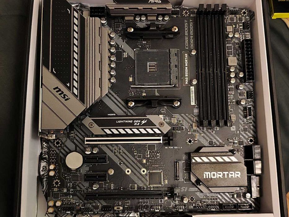 Motherboard MSI B550M Mortar AM4 Micro-ATX
