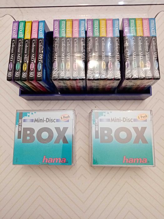 Pack de Mini disc (4 conjuntos de 5 mini-disc)