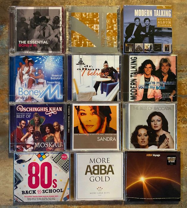 ABBA 10C Modern Smokie Cerrone Sandra Dschinghis Supermax Boney Summer