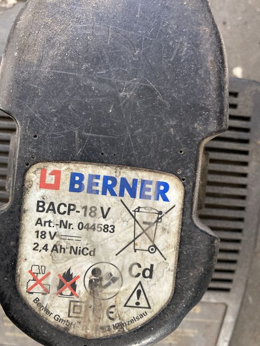 Klucz udarowy berner baciw18v
