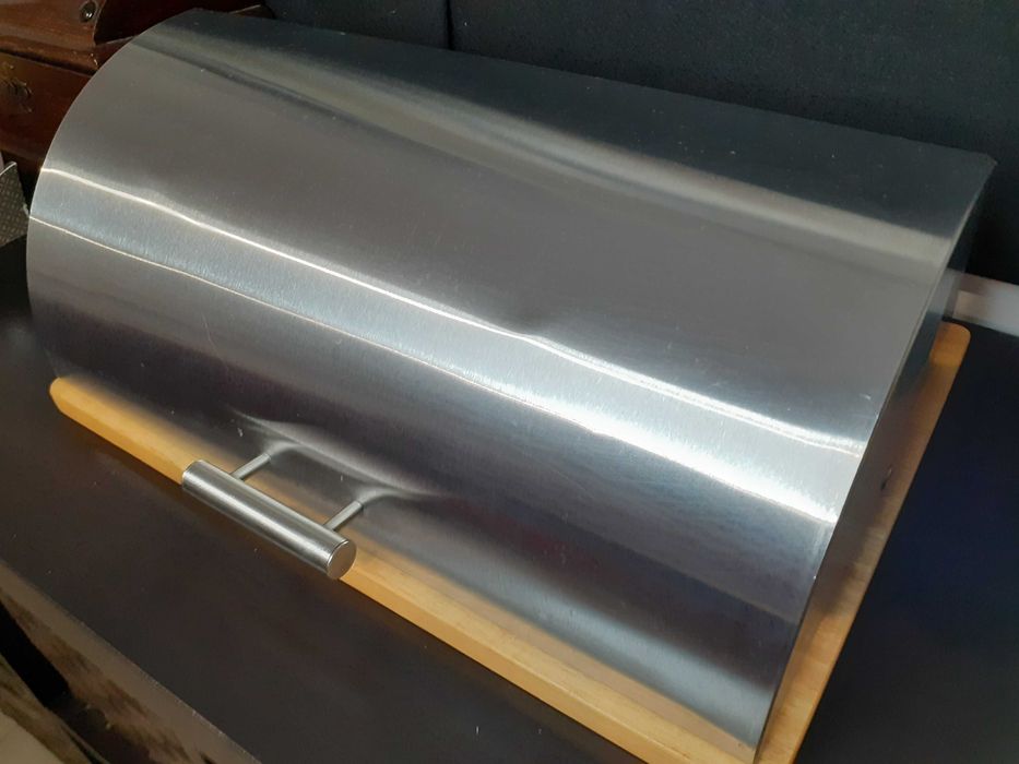 Caixa para pão (IKEA) em inox