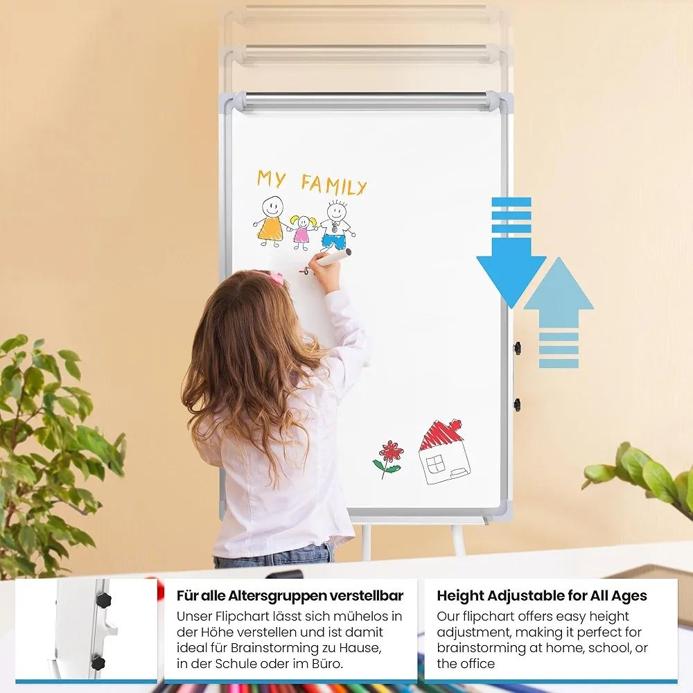 Flipchart Tablica magnetyczna 60x90cm .