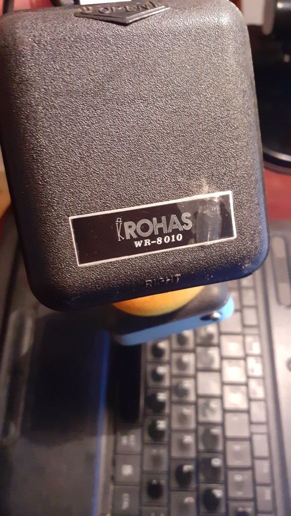 Headfones com rádio anos 90s em óptimo estado