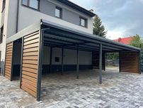 Carport 6x6 - wiata samochodowa garażowa dwustanowiskowa pod wymiar