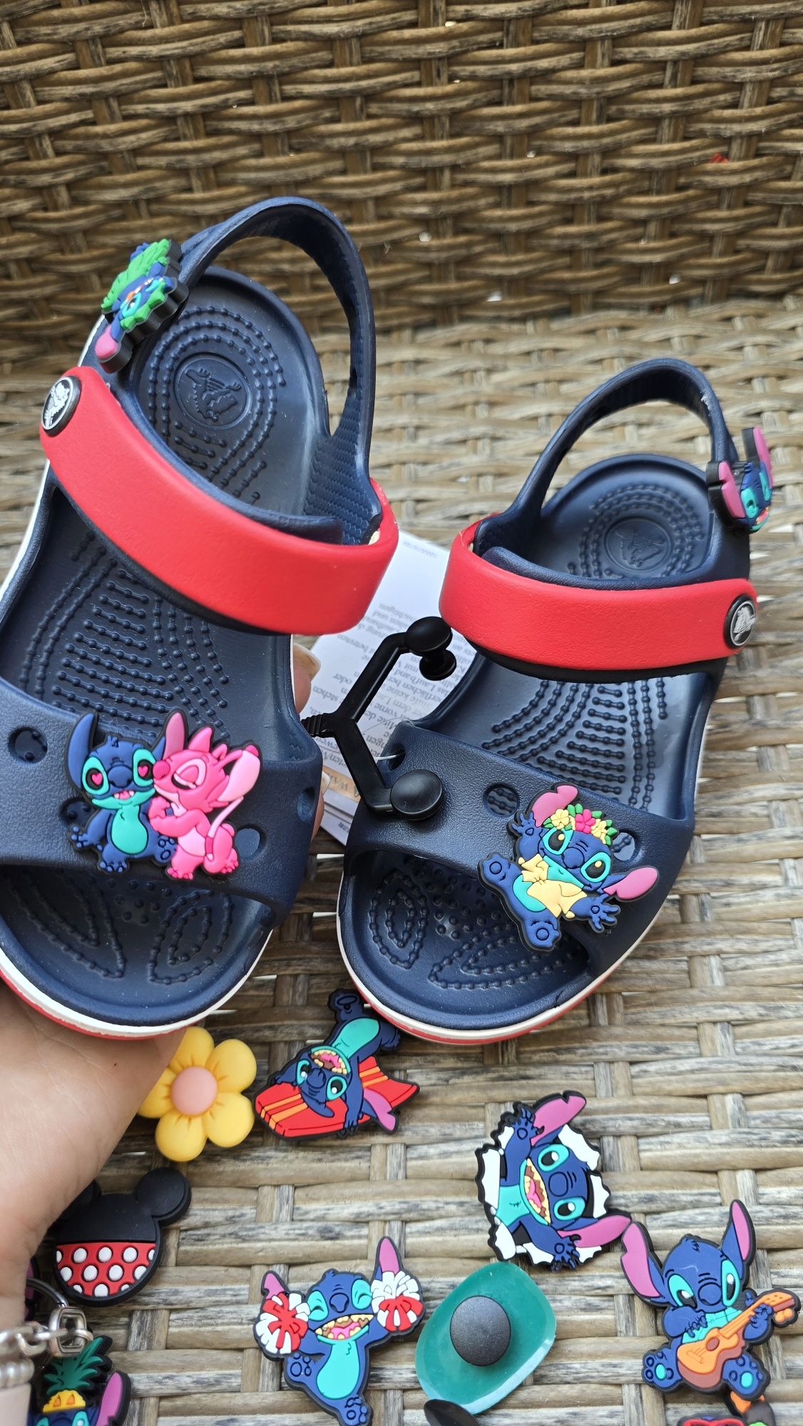 Дитячі сандалі для дівчат crocs bayaband c9 c10