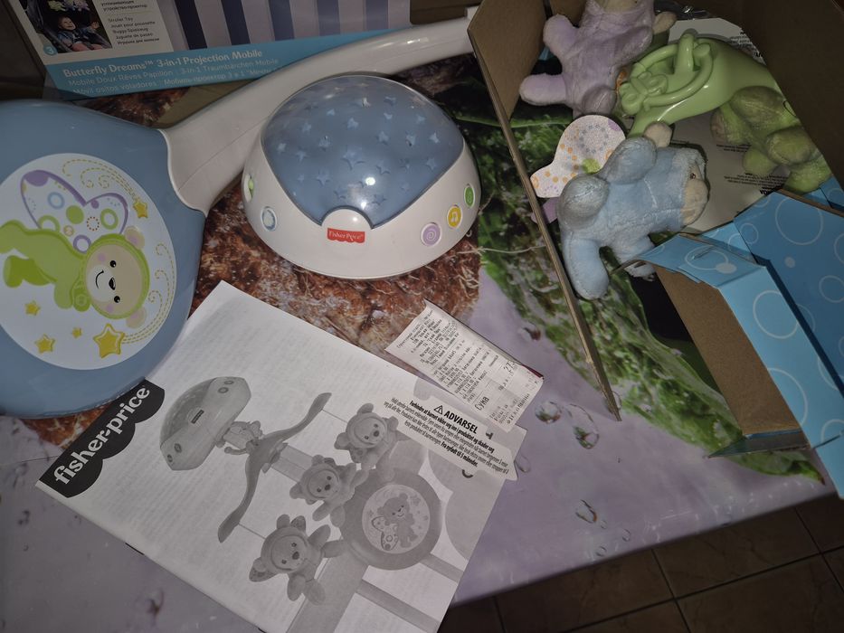 Мобіль з проектором Fisher-Price Сон Метелика