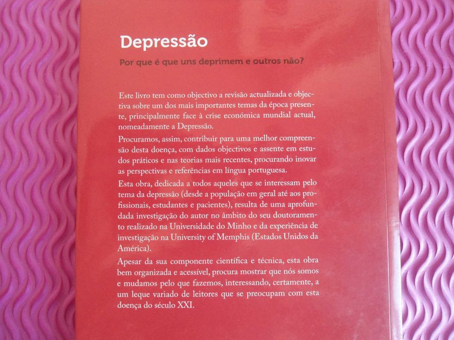 Depressão-Por que é que alguns deprimem e outros não? I. S. Monteiro