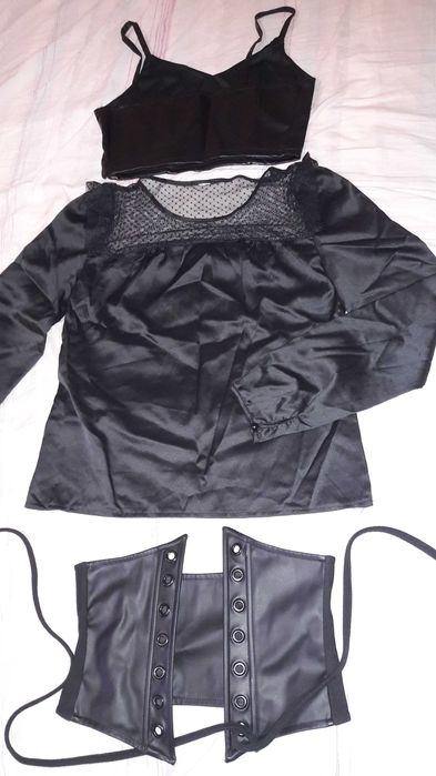 Усе шкіряне спідниця, шорти, штани, топ на дів. 11-14р. Усе за 390 грн